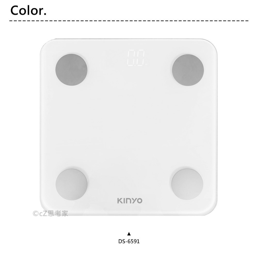 Kinyo LED藍牙智能體重計 DS-6591 體脂機 體重機 藍芽體重計 藍牙體重計 ios 安卓 APP連線-細節圖7