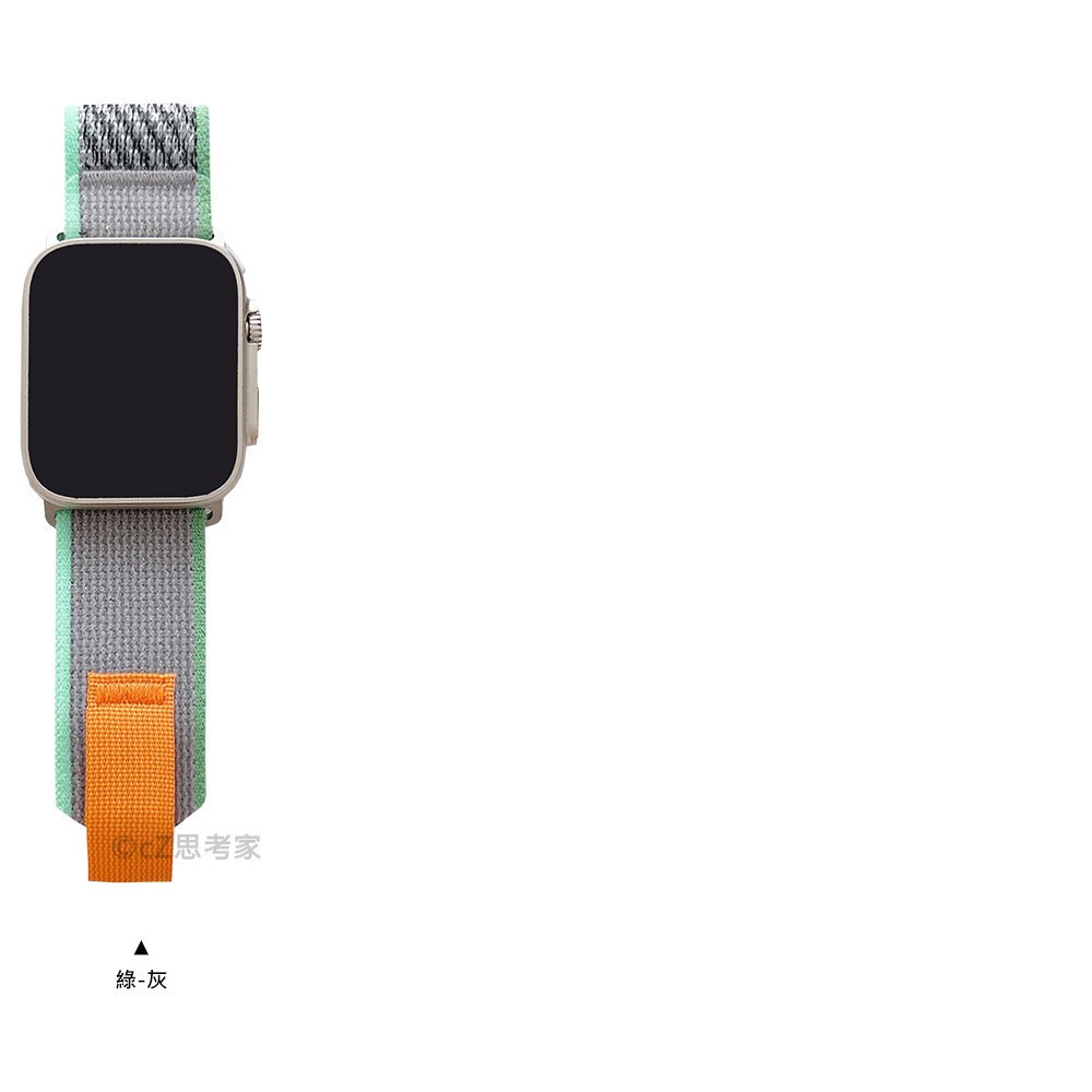 Apple Watch 潮流雙色彈力錶帶 S8 7 6 5 4 3 2 1 SE Ultra 錶帶 蘋果錶帶 替換錶帶-細節圖6