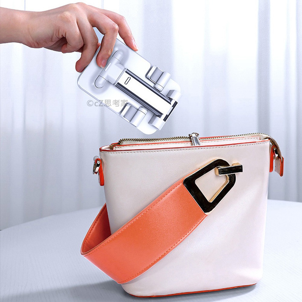 可摺疊手機支架 手機架 摺疊支架 伸縮支架 桌面支架 立架 桌上型手機架 桌面手機架 懶人支架-細節圖6