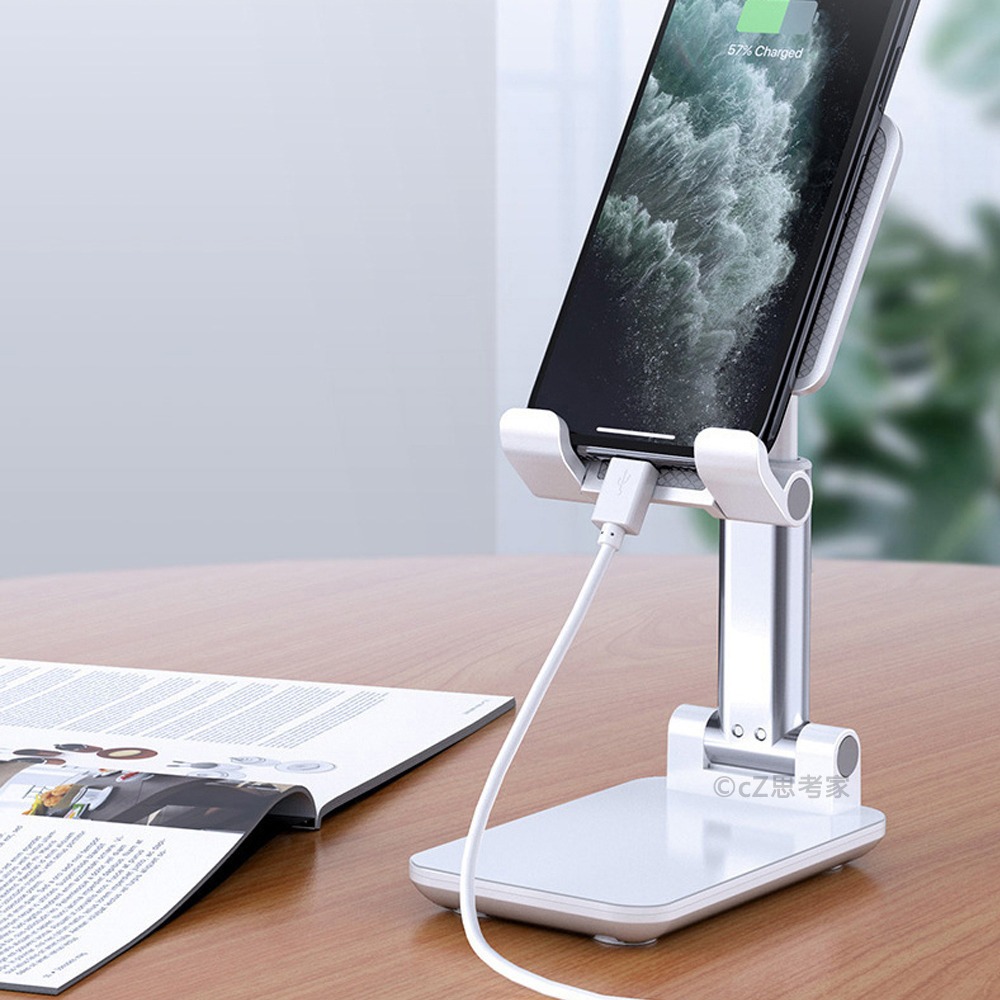 可摺疊手機支架 手機架 摺疊支架 伸縮支架 桌面支架 立架 桌上型手機架 桌面手機架 懶人支架-細節圖9