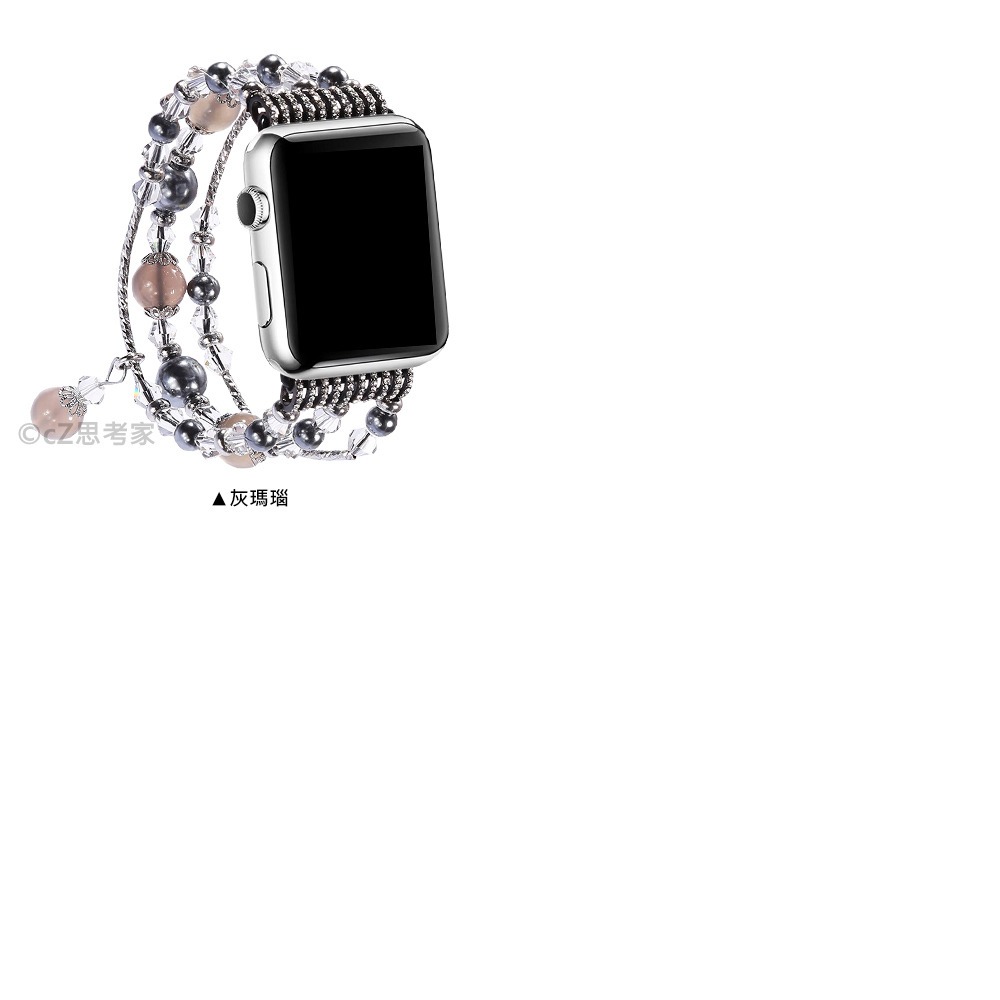 Apple Watch 時尚款粉鑽錶帶 適用Ultra 9 8 7 6 5 4 3 2 1 SE蘋果替換錶帶-細節圖5