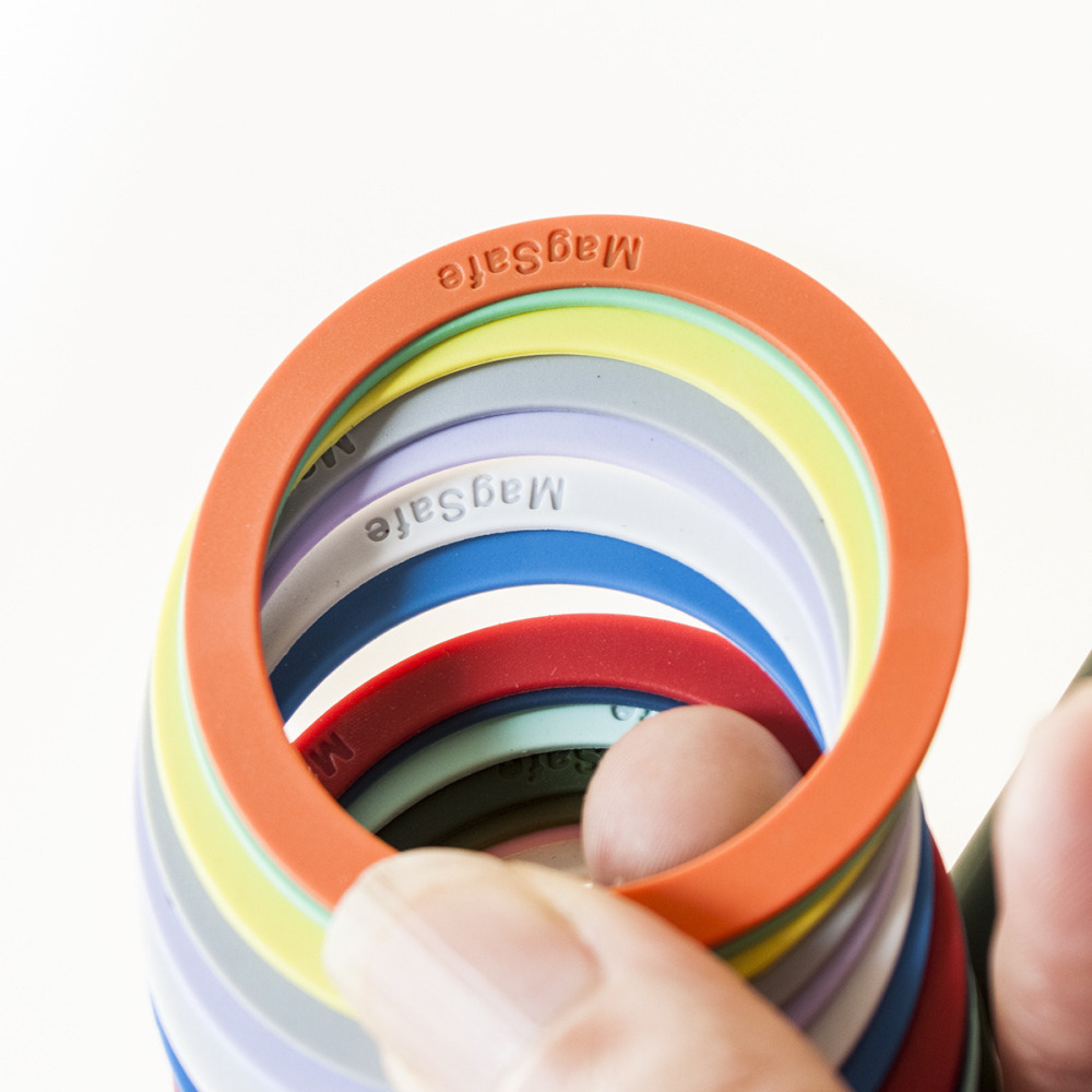 MagSafe 磁吸貼片 1入 支架擴充片 擴充貼片 磁吸鐵片 磁環引磁片 磁吸片 手機支架磁吸片 磁吸環 烤漆/軟膠款-細節圖5