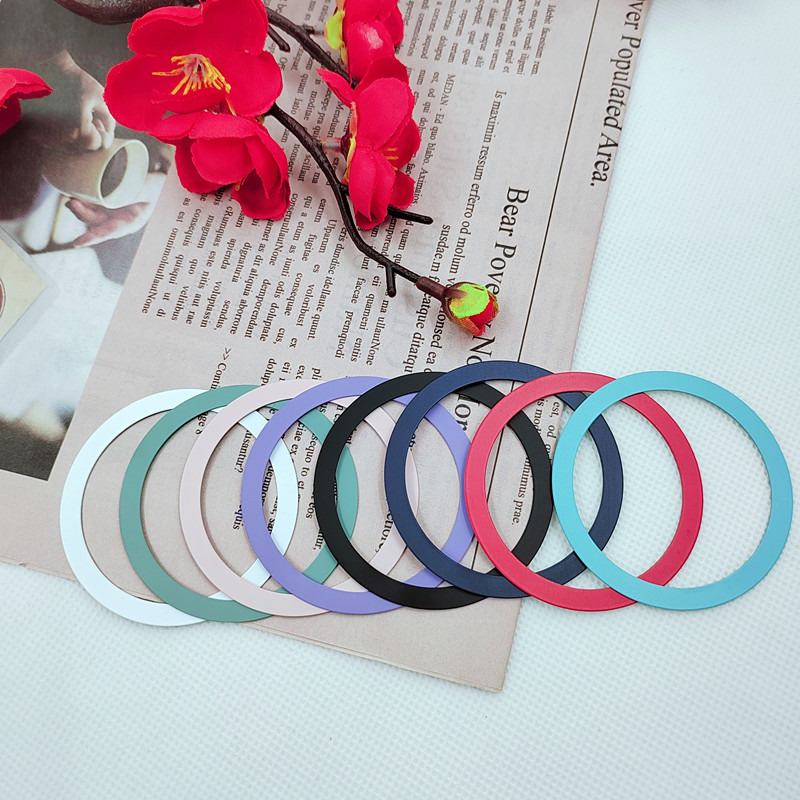 MagSafe 磁吸貼片 1入 支架擴充片 擴充貼片 磁吸鐵片 磁環引磁片 磁吸片 手機支架磁吸片 磁吸環 烤漆/軟膠款-細節圖8