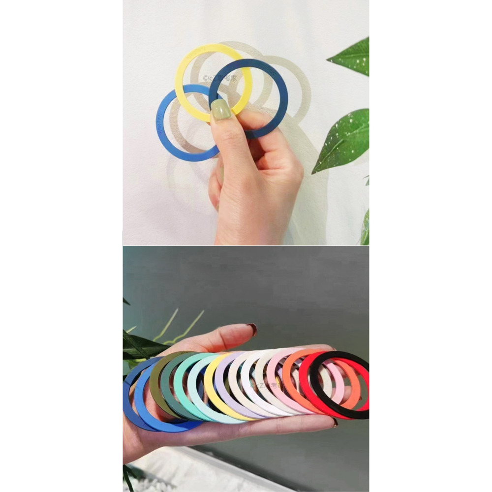 MagSafe 磁吸貼片 1入 支架擴充片 擴充貼片 磁吸鐵片 磁環引磁片 磁吸片 手機支架磁吸片 磁吸環 烤漆/軟膠款-細節圖9