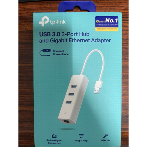 【二手良品】TP-Link UE330 USB 3.0 Gigabit 外接網路卡 集線器