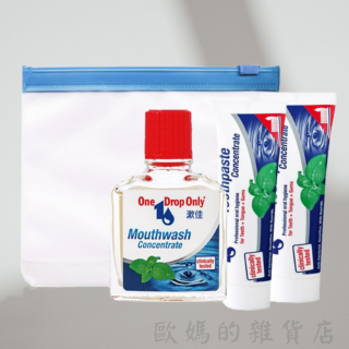 漱佳牙膏5mlx2+漱口水10ml