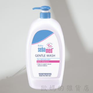 施巴 嬰兒舒敏浴露1000ml-規格圖1