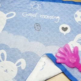 🎖三層紗可愛純棉枕頭巾🎖棉紗透氣不黏膩三層設計🎖耐洗耐用健康乾淨天天用🎖塵蹣我來防一對2條同款100襪屋🎖-細節圖2