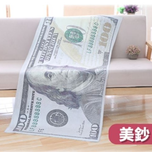💵💵現貨抗通膨QE美金台幣⭐浴巾讓你越來越有錢⭐單條2002條3503條500⭐每組都送速口袋好禮物襪屋💵💵-細節圖2