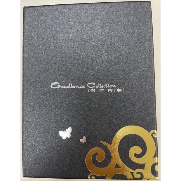 傑作陶藝  手繪浮雕水杯(夕顏)2入-細節圖2