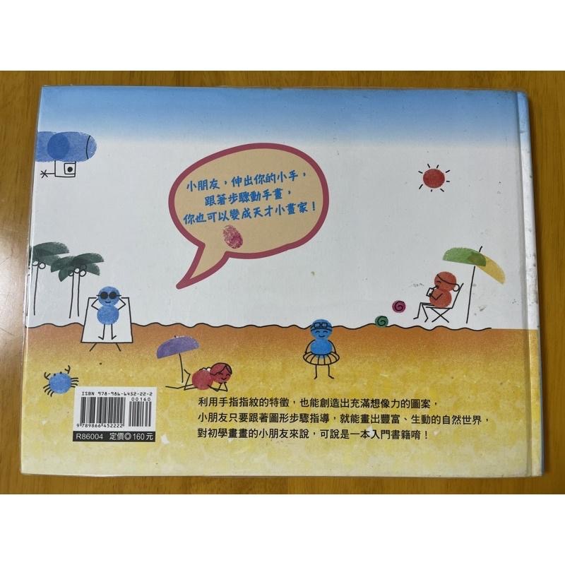 二手創意指印畫-人物造型與交通工具-細節圖2