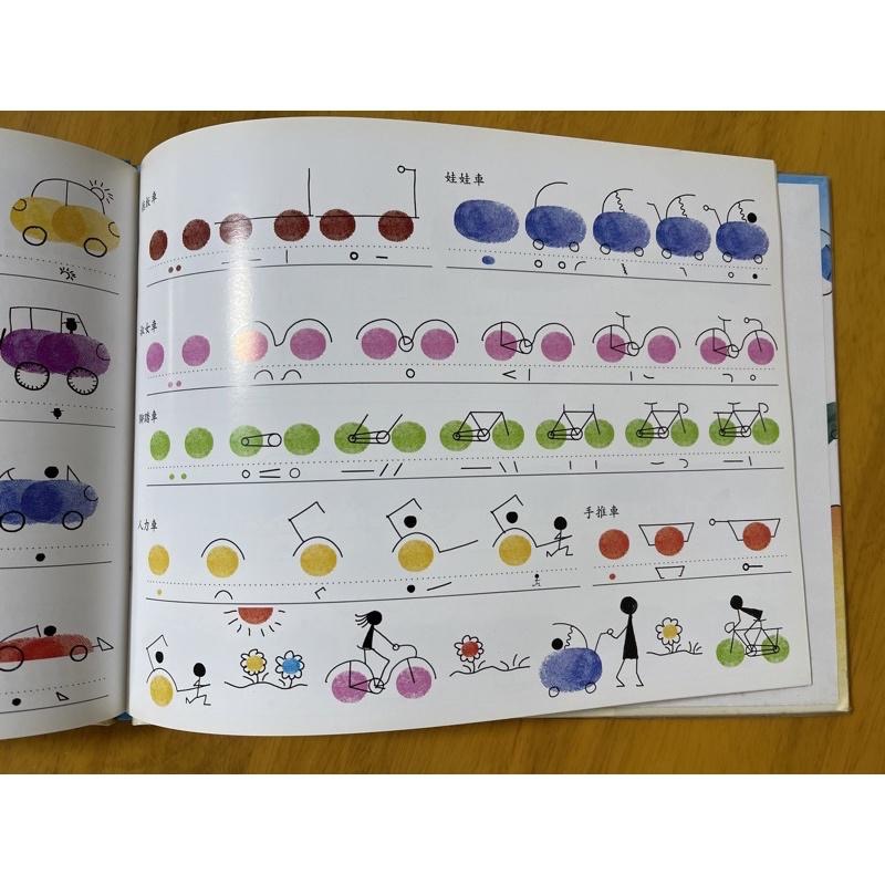 二手創意指印畫-人物造型與交通工具-細節圖4