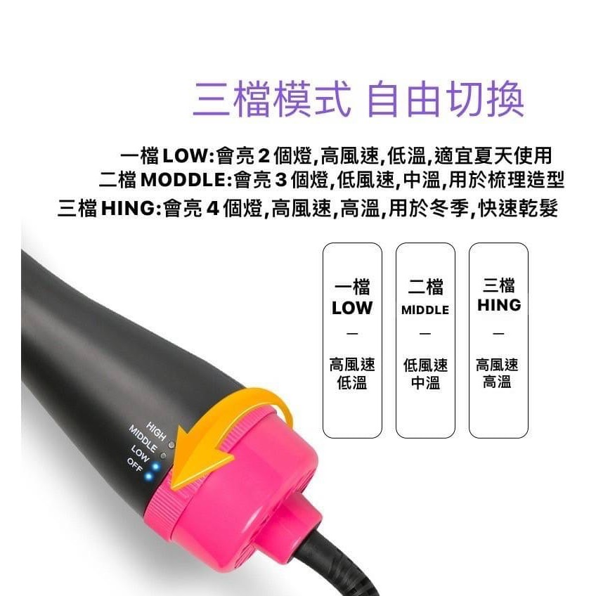 負離子三合一吹風書 鋁頭 三色可選-細節圖3