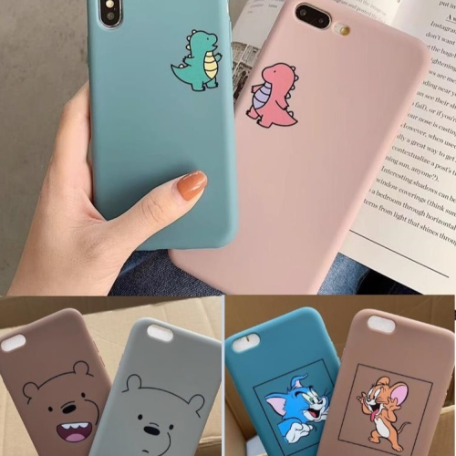現貨iphone 11 手機殼 可愛小恐龍貓和老鼠大臉熊軟殼 iphone 11 pro max 手機殼
