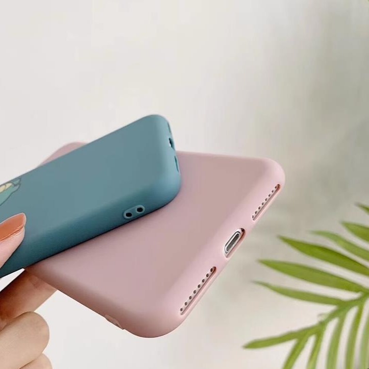 現貨iphone 11 手機殼 可愛小恐龍貓和老鼠大臉熊軟殼 iphone 11 pro max 手機殼-細節圖2