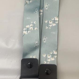 現貨小清新花朵手機掛繩-肩背帶/手腕帶 手機掛繩 腕繩 棉繩 通用型 短掛繩 長掛繩繩 釦式-細節圖5