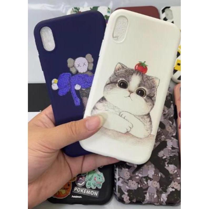 台灣現貨 iphone xr 手機殼 多圖案小新芝麻街寶可夢 iphone xr 手機殼 可愛 ixr 手機殼-細節圖2