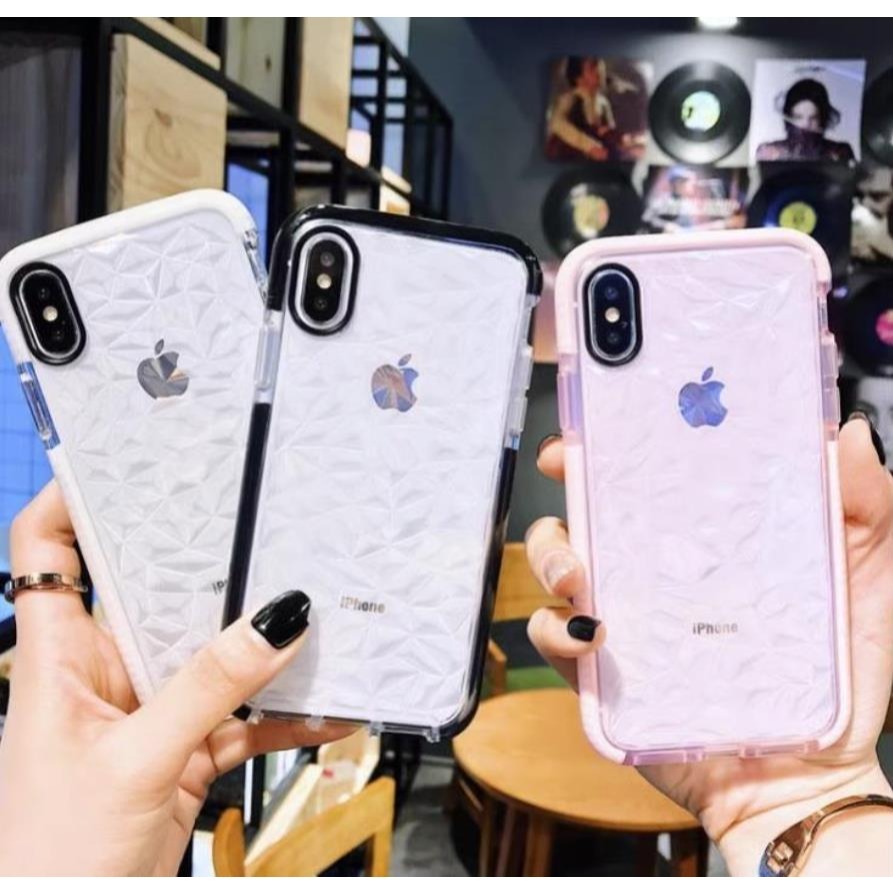 iphone 11 手機殼 台灣現貨鑽石紋軟殼 iphone 11 pro max 手機殼 掛繩 i11 手機殼 防撞-細節圖2