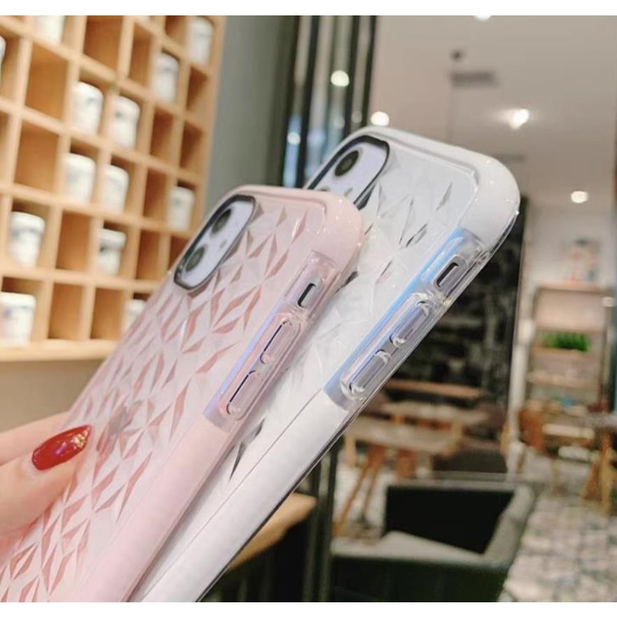 iphone 11 手機殼 台灣現貨鑽石紋軟殼 iphone 11 pro max 手機殼 掛繩 i11 手機殼 防撞-細節圖3
