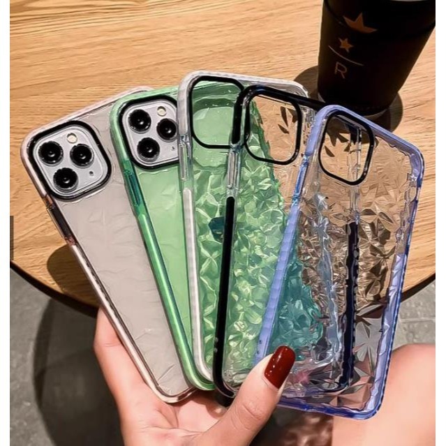 iphone 11 手機殼 台灣現貨鑽石紋軟殼 iphone 11 pro max 手機殼 掛繩 i11 手機殼 防撞-細節圖5