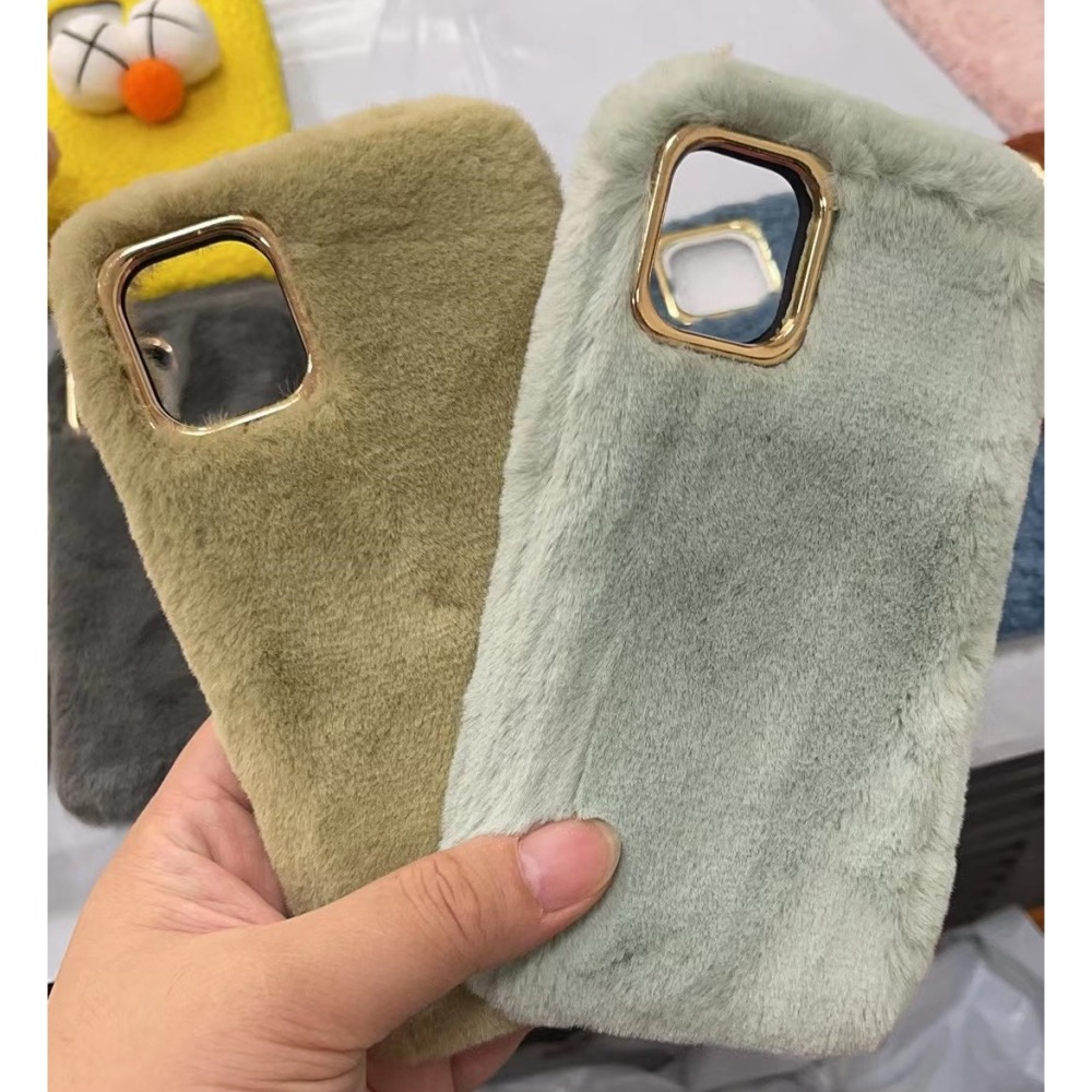 iphone 11 手機殼 現貨13圖芝麻街草莓熊表情毛絨 iphone 11 pro max 7 8 plus手機殼-細節圖4