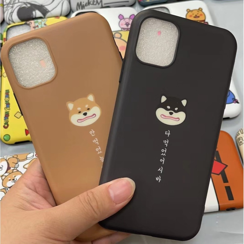 現貨多圖案IMD米奇米妮小新無印良品條碼 iphone 11 手機殼 i11 手機殼 i11 手機殼 可掛繩 軟殼-細節圖7