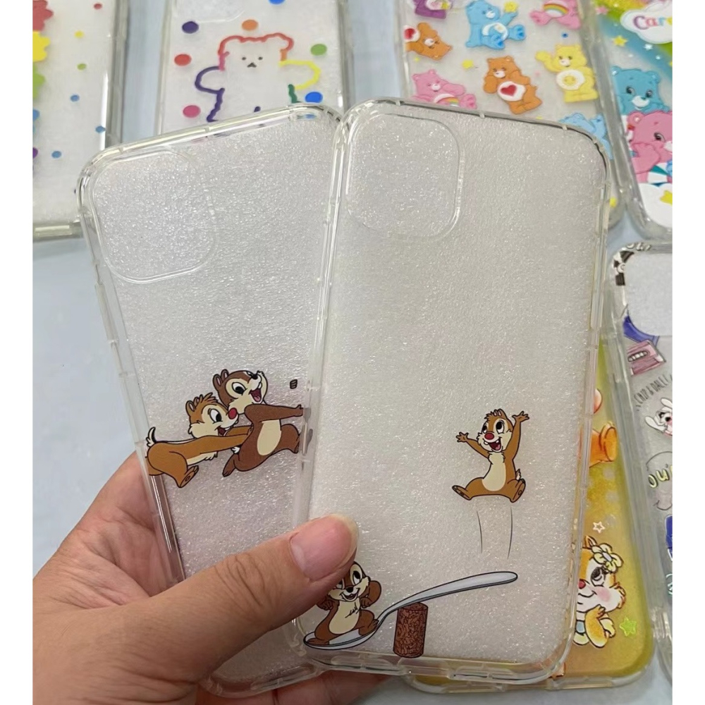 台灣現貨空壓殼奇奇蒂蒂小熊軟殼 iphone 11 手機殼 i11 手機殼 可掛繩 保護殼-細節圖4