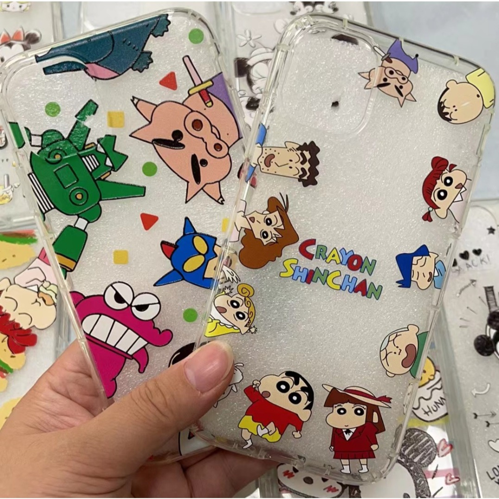 iphone 11 手機殼 現貨空壓蠟筆小新米奇米妮查理軟殼 i11 手機殼 可掛繩 iphone 11手機殼 保護殼-細節圖4