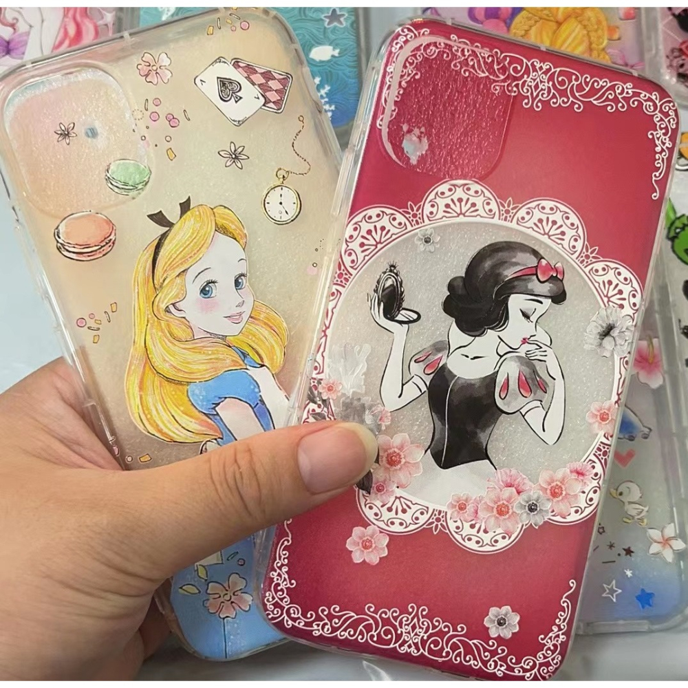 i11 手機殼 現貨卡通公主史迪奇三眼怪空壓殼 iphone 11 手機殼 可掛繩 保護殼 軟殼 iphone 11-細節圖4