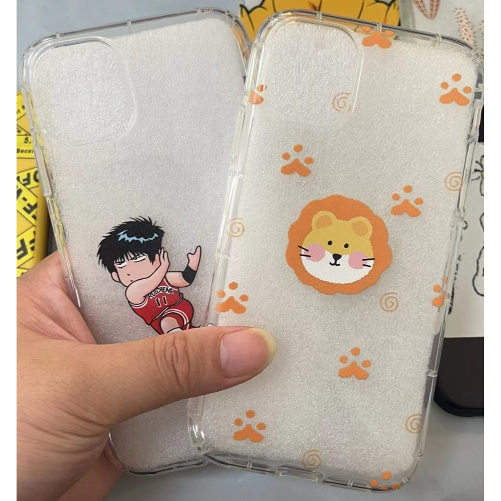 現貨龍貓貓和老鼠多圖案空壓殼 iphone 11 手機殼 i11 手機殼 可掛繩 保護殼 iphone 11手機殼-細節圖9