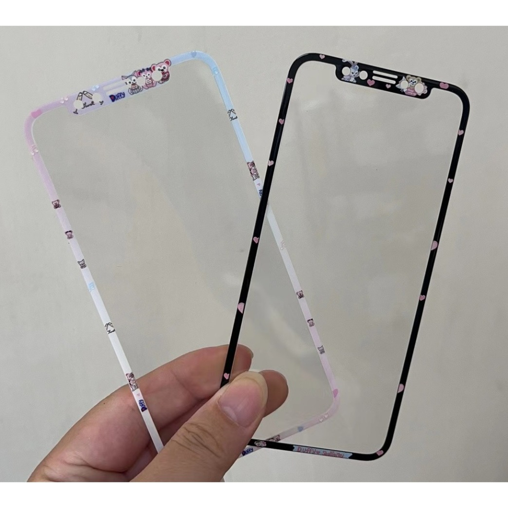 iphone xs 保護貼 現貨米奇維尼達飛熊 iphone 11 pro 保護貼ixs保護貼 i11 pro 保護貼-細節圖7