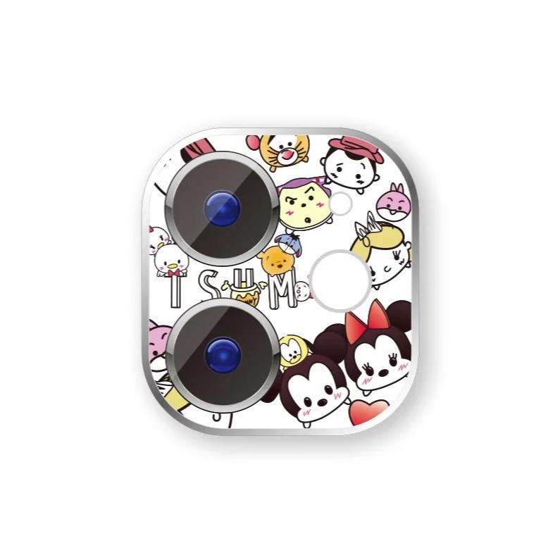 iphone 11 pro max 鏡頭保護貼 現貨卡通鏡頭保護貼鏡頭貼iphone 11 pro玻璃貼全覆蓋手機鏡頭-細節圖6