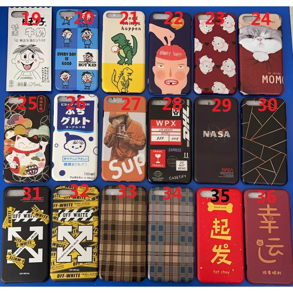 iphone 7 plus 手機殼 現貨48圖可愛柴犬狗狗貓咪全包軟殼iphone 8 plus 手機殼i8 plus-細節圖2