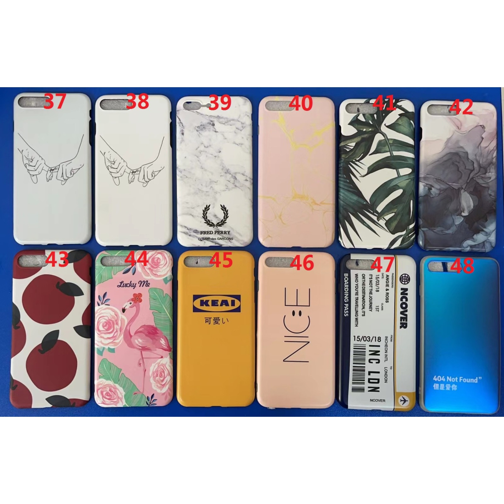 iphone 7 plus 手機殼 現貨48圖可愛柴犬狗狗貓咪全包軟殼iphone 8 plus 手機殼i8 plus-細節圖3