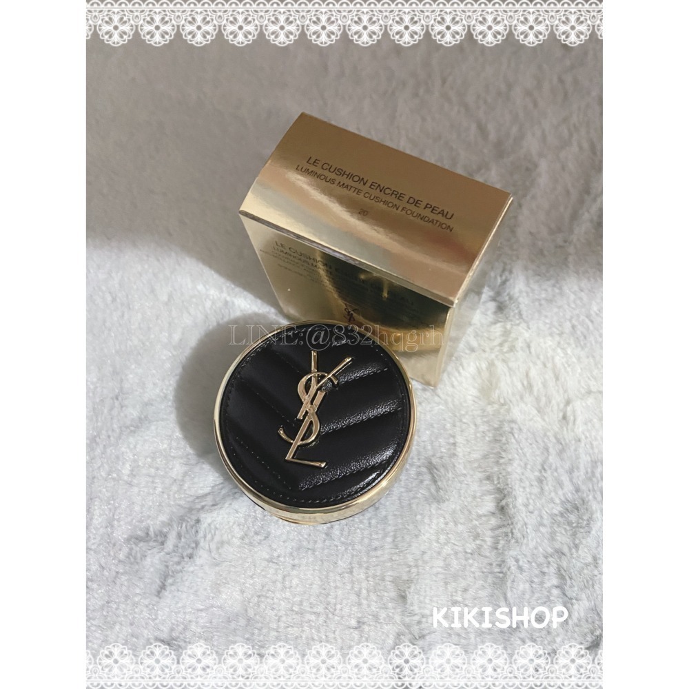 ✿ YSL ✿ ysl 恆久完美霧光氣墊粉餅  超模光感精華水氣墊 5G迷你版 精巧版-細節圖2