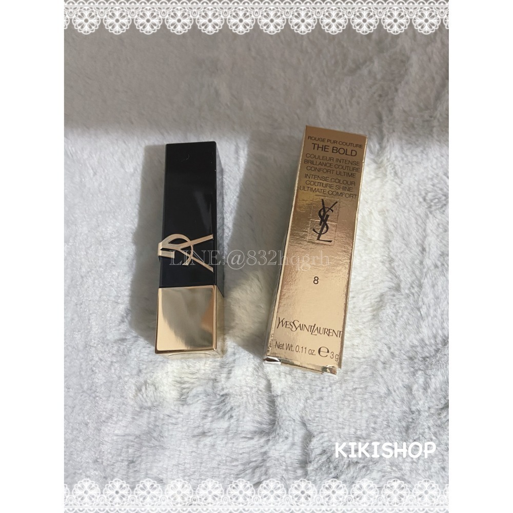 ✿ YSL ✿ ysl 奢華緞面釉惑唇膏 正裝3G-細節圖3