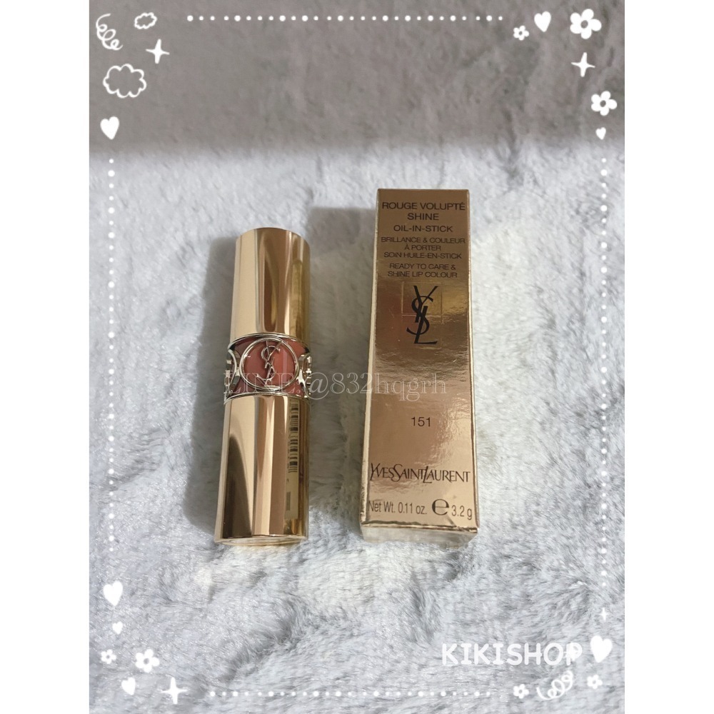 ✿ YSL ✿ ysl 情挑誘光水唇膏 正裝3.2G 粉銀管 金管 154 161 162-細節圖6