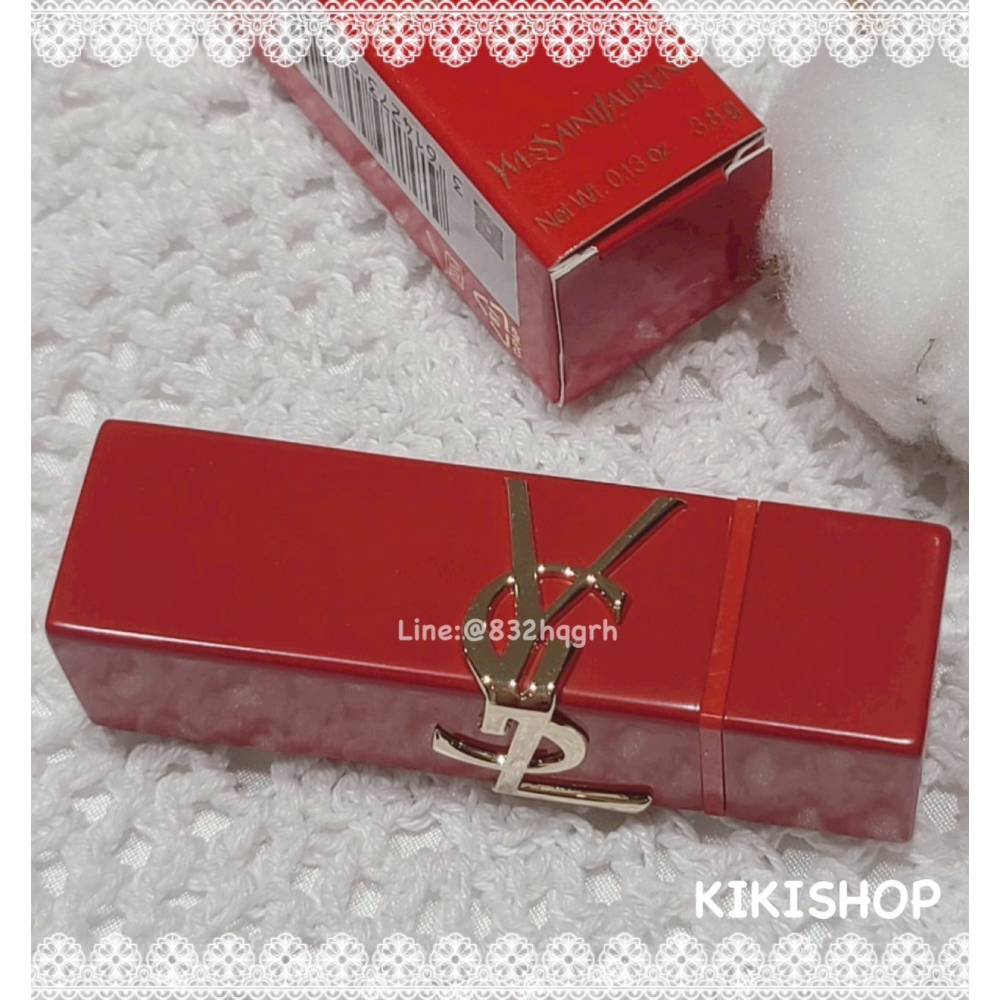 出輕特惠✿ YSL ✿ ysl 奢華緞面唇膏 3.8G 現貨 NM N1 N12 N8 金方管 正裝-細節圖3