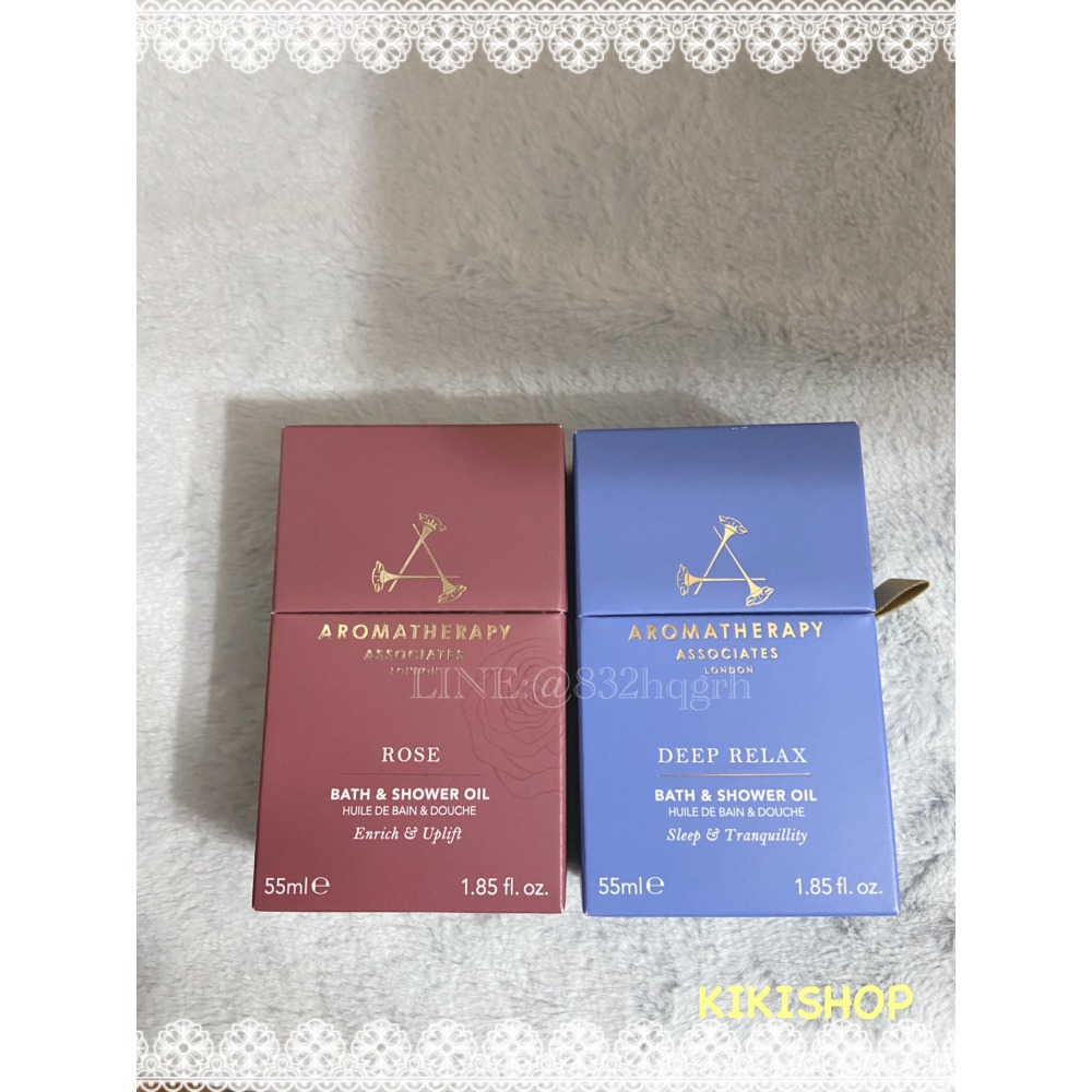 【AA英國皇家芳療Aromatherapy Associates】歡沁玫瑰沐浴油 晚間舒緩沐浴油 55ML-細節圖3