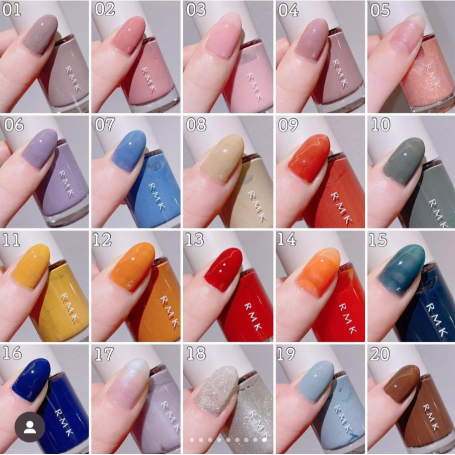出清特惠✿日本RMK ✿ rmk  誘光指采 指甲油 多色任選 8ML-細節圖2