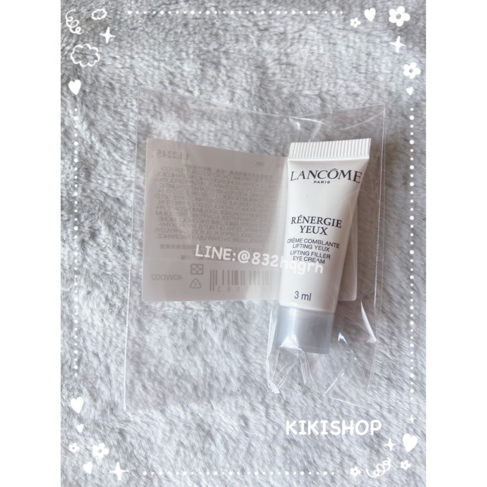✿LANCOME 蘭蔻✿ 超緊顏白金緊緻抗痕眼霜 3ML軟管 小樣 旅行裝-細節圖2