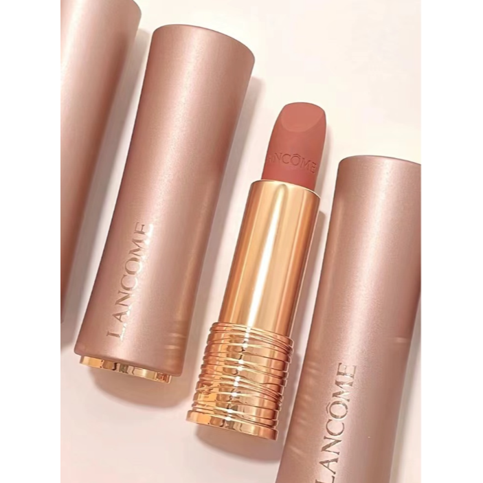 出清特惠 ✿LANCOME 蘭蔻✿ 絕對完美柔霧唇膏 粉紅小蠻腰 粉金管 全新3.4g正貨 霧面唇膏 315 273-細節圖5