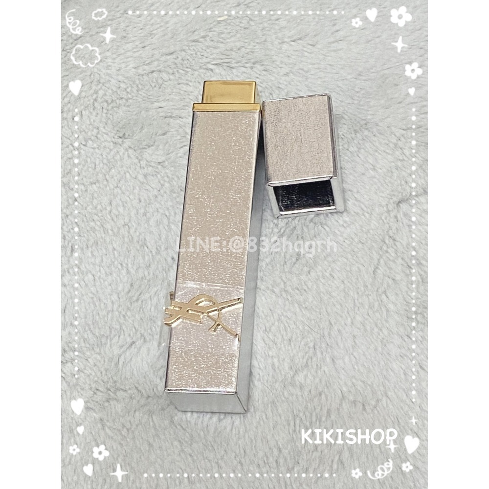 ✿ YSL ✿ ysl  慾望巴黎淡香精 10ML 隨身瓶 銀白香水隨身收納盒-細節圖2