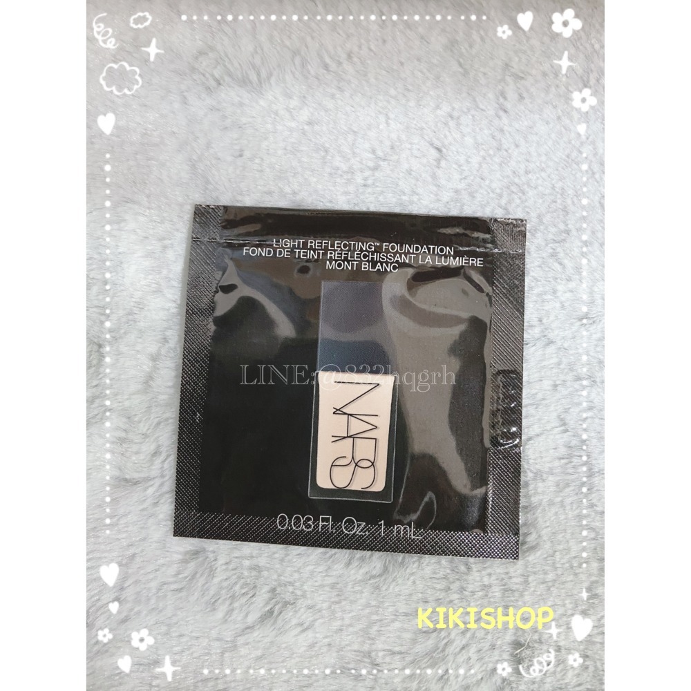 ✿NARS✿ nars 極霧柔光粉底露 體驗包 裸光肌萃粉底精華 體驗包 粉底 試用包 1ml 小光瓶 控場粉底-細節圖2