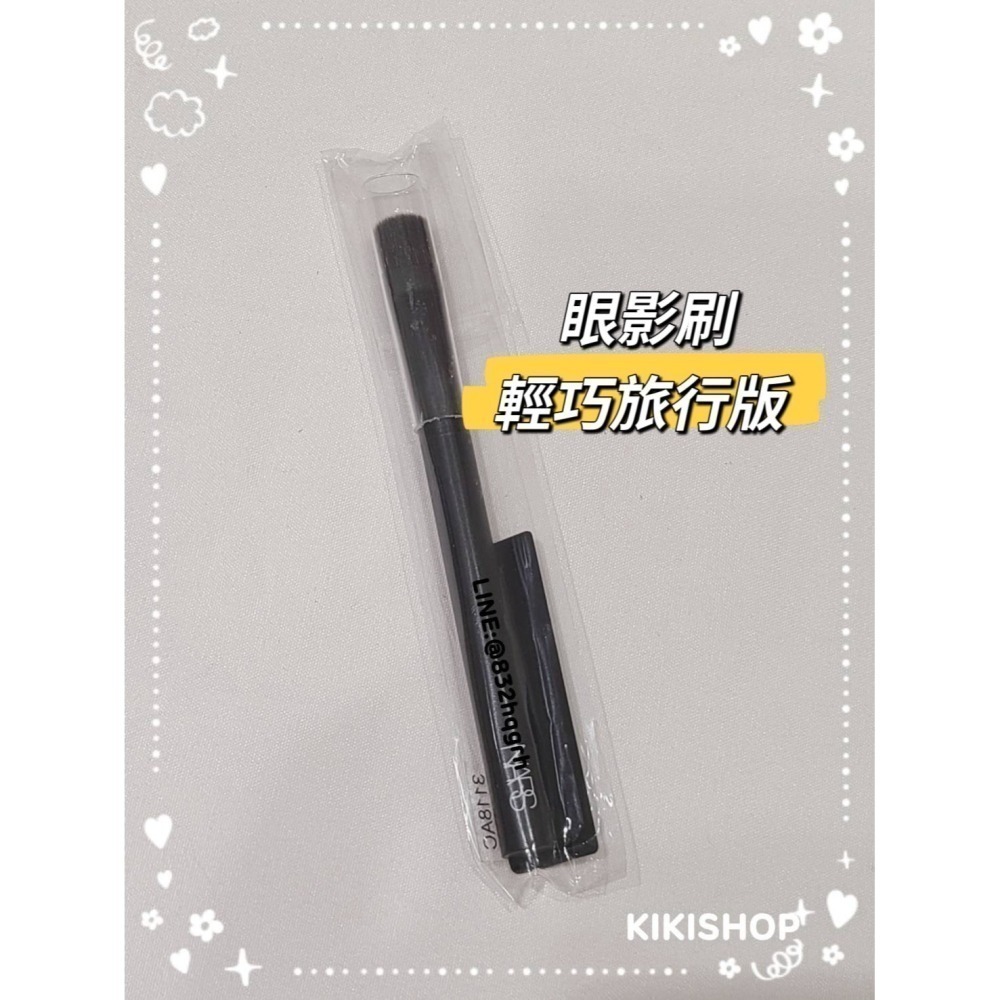 ✿NARS✿ nars 迷你歌舞伎腮紅刷 眼影刷 多功能專業刷 迷你雙頭刷 斜角遮瑕刷  輕巧旅行版 刷具-細節圖3