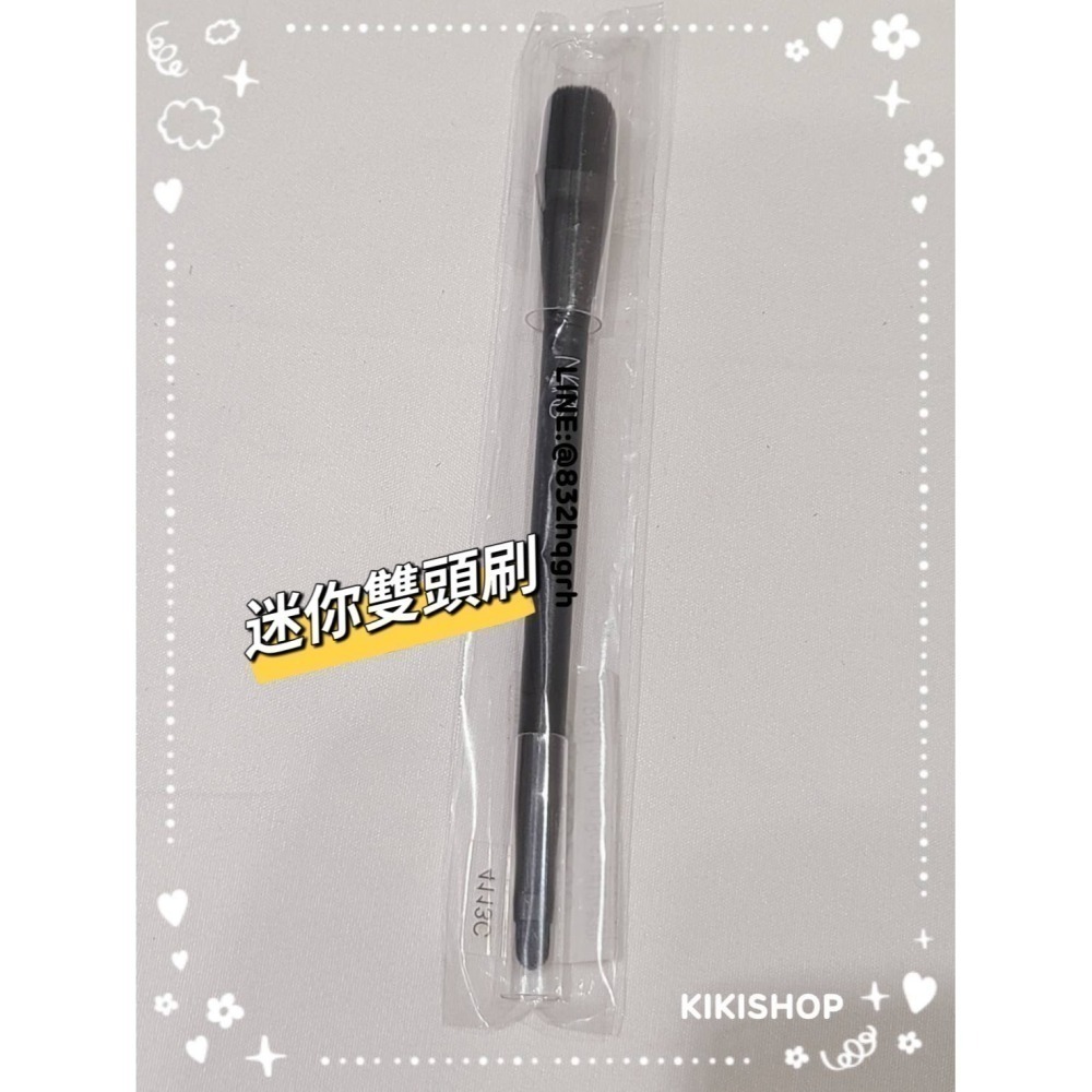✿NARS✿ nars 迷你歌舞伎腮紅刷 眼影刷 多功能專業刷 迷你雙頭刷 斜角遮瑕刷  輕巧旅行版 刷具-細節圖4