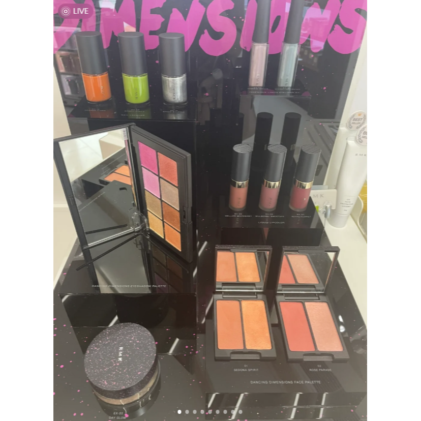 ✿日本RMK ✿ rmk 耀動頰彩盤 2023聖誕彩妝 限定版 限量 腮紅盤 全新7.1g-細節圖3