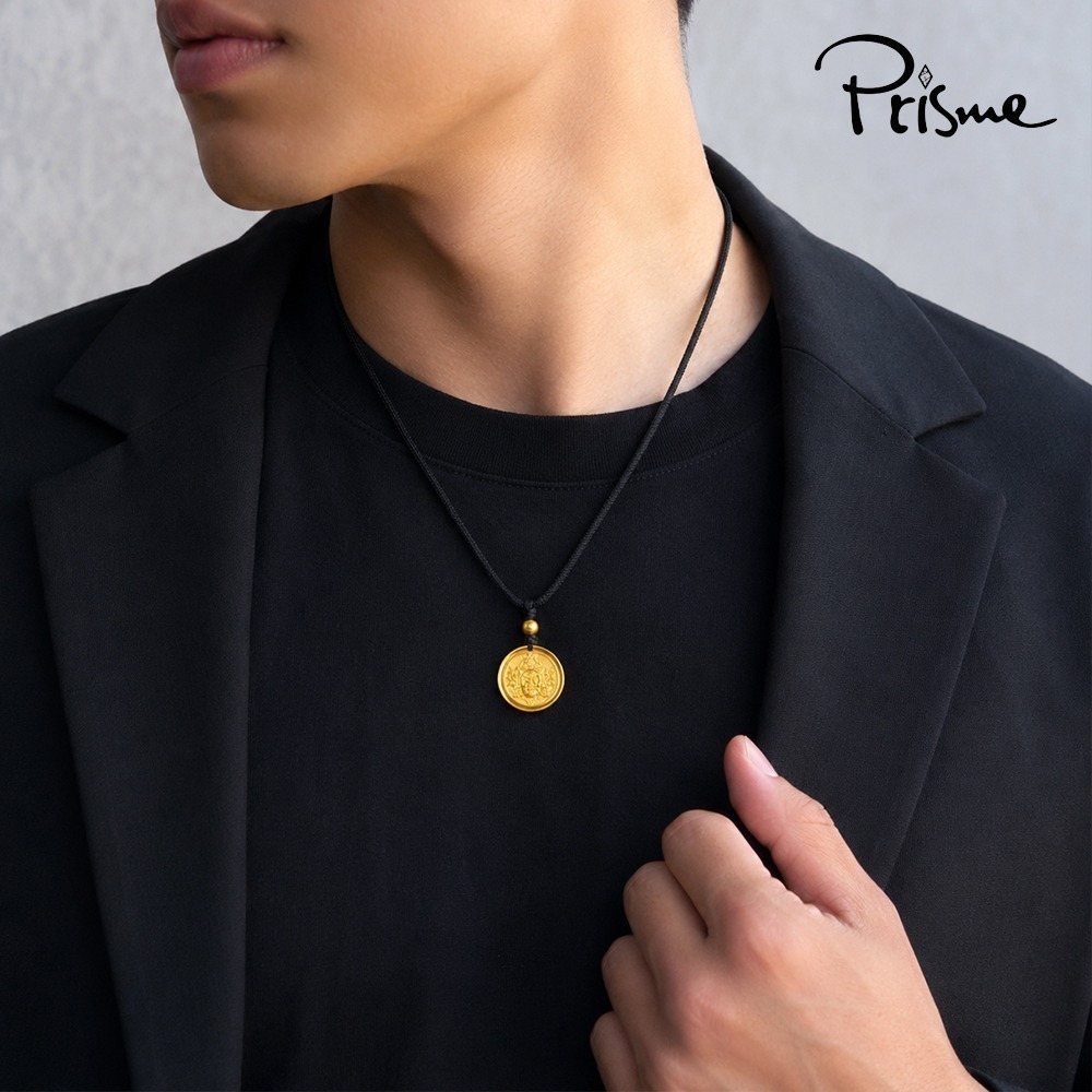 【Prisme Gold】黃金項鍊 純金999 紳士品格男士黃金項鍊 (金重：約0.08錢±0.03)-細節圖3