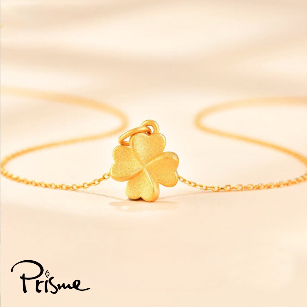 【Prisme Gold】黃金墜項鍊 黃金墜項鍊 附贈鈦鍍金項鍊 多款 (約重0.08錢±0.03)-細節圖3