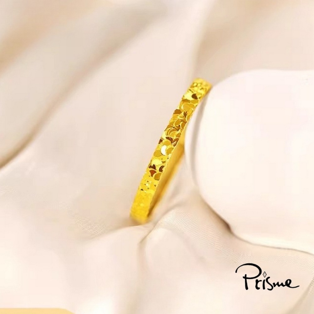 【Prisme Gold】星光熠熠 ‧ 輕奢黃金細戒指 任選 (金重約0.16錢±0.03)-細節圖2